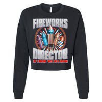 Fireworks Director If I Run, We All Run Cropped Pullover Crew