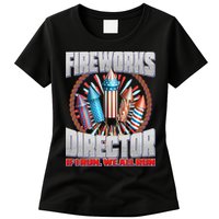 Fireworks Director If I Run, We All Run Womens T-Shirt