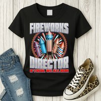 Fireworks Director If I Run, We All Run Womens T-Shirt