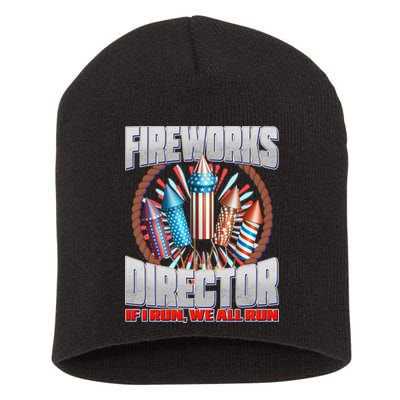 Fireworks Director If I Run, We All Run Short Acrylic Beanie