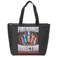 Fireworks Director If I Run, We All Run Zip Tote Bag