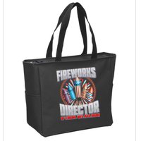 Fireworks Director If I Run, We All Run Zip Tote Bag