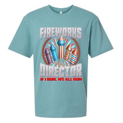 Fireworks Director If I Run, We All Run Sueded Cloud Jersey T-Shirt