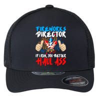 Fireworks Director If I Run You Better Haul Ass Flexfit Unipanel Trucker Cap