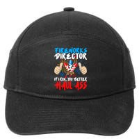 Fireworks Director If I Run You Better Haul Ass 7-Panel Snapback Hat