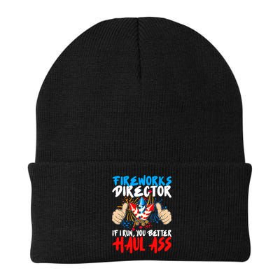Fireworks Director If I Run You Better Haul Ass Beanie