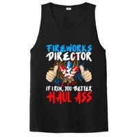 Fireworks Director If I Run You Better Haul Ass PosiCharge Competitor Tank