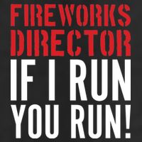 Fireworks Director If I Run You Run Beanie