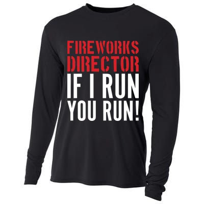 Fireworks Director If I Run You Run Cooling Performance Long Sleeve Crew