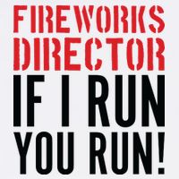 Fireworks Director If I Run You Run Garment-Dyed Sweatshirt