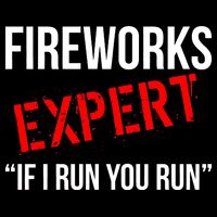 Fireworks Expert If I Run You Run Funny 4th of July Drawstring Bag