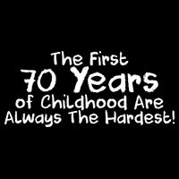 First 70 Years Of Childhood Are Always The Hardest Mesh Reversible Basketball Jersey Tank