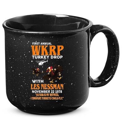 First Annual Turkey Drop Turkey 15oz Campfire Ceramic Mug