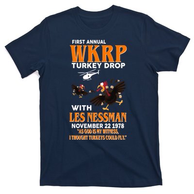 First Annual Turkey Drop Turkey T-Shirt