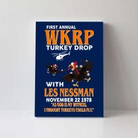 First Annual Turkey Drop Turkey Canvas