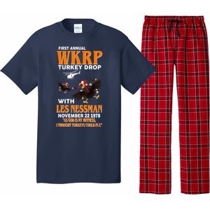 First Annual Turkey Drop Turkey Pajama Set