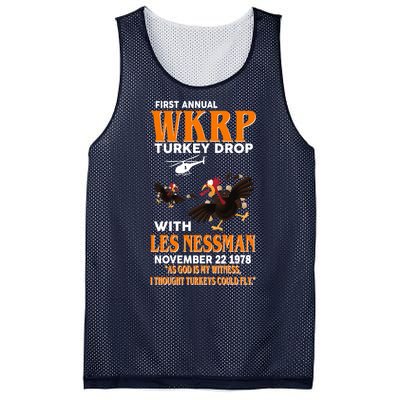 First Annual Turkey Drop Turkey Mesh Reversible Basketball Jersey Tank