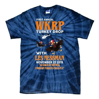 First Annual Turkey Drop Turkey Tie-Dye T-Shirt