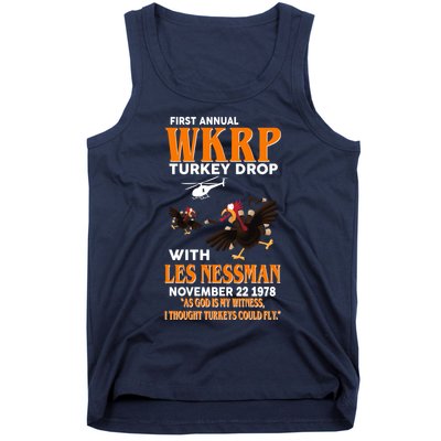First Annual Turkey Drop Turkey Tank Top
