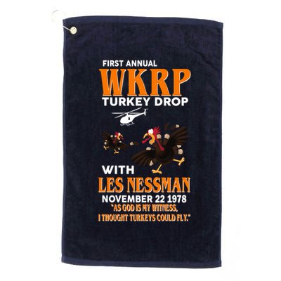 First Annual Turkey Drop Turkey Golf Towel