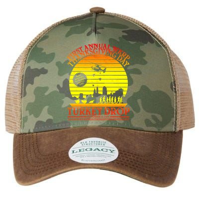 First Annual WKRP Thanksgiving Day Turkey Drop Retro Legacy Tie Dye Trucker Hat