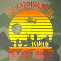 First Annual WKRP Thanksgiving Day Turkey Drop Retro Legacy Tie Dye Trucker Hat