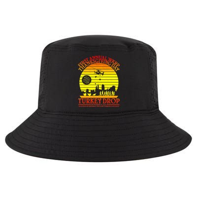 First Annual WKRP Thanksgiving Day Turkey Drop Retro Cool Comfort Performance Bucket Hat