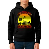First Annual WKRP Thanksgiving Day Turkey Drop Retro Kids Hoodie
