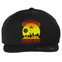 First Annual WKRP Thanksgiving Day Turkey Drop Retro Wool Snapback Cap