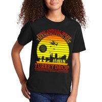 First Annual WKRP Thanksgiving Day Turkey Drop Retro Kids T-Shirt