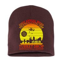 First Annual WKRP Thanksgiving Day Turkey Drop Retro Short Acrylic Beanie