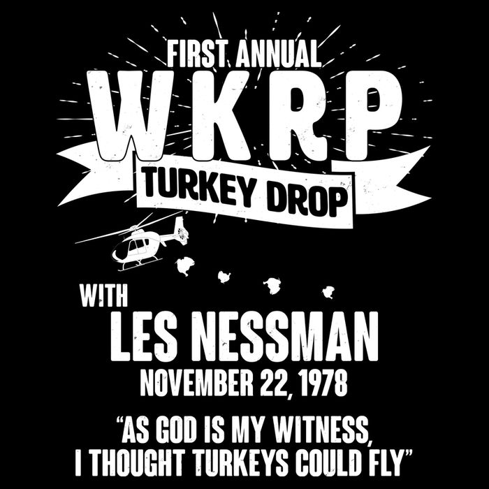 First Annual WKRP Turkey Drop With Les Nessman Daily Commute Backpack