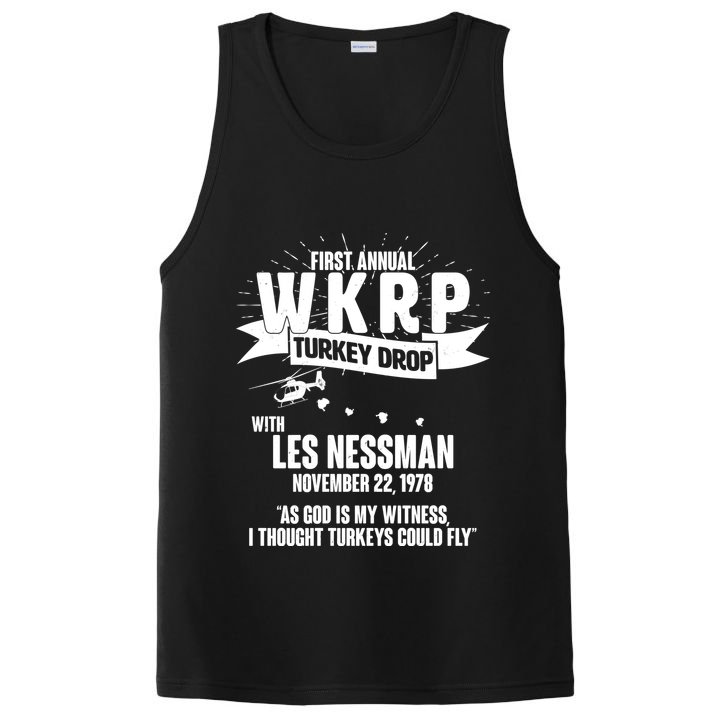 First Annual WKRP Turkey Drop With Les Nessman PosiCharge Competitor Tank
