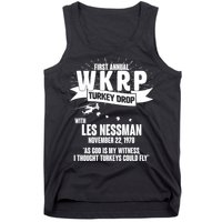 First Annual WKRP Turkey Drop With Les Nessman Tank Top