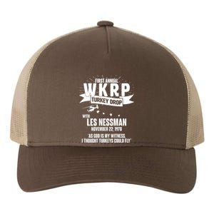 First Annual WKRP Turkey Drop With Les Nessman Yupoong Adult 5-Panel Trucker Hat