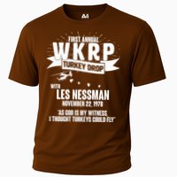 First Annual WKRP Turkey Drop With Les Nessman Performance Shirt