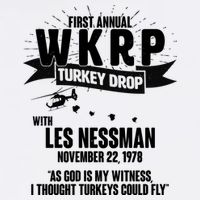 First Annual WKRP Turkey Drop With Les Nessman Garment-Dyed Sweatshirt