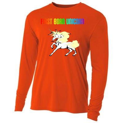 First Born Unicorn Cooling Performance Long Sleeve Crew