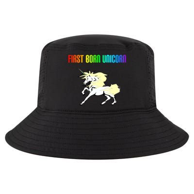 First Born Unicorn Cool Comfort Performance Bucket Hat