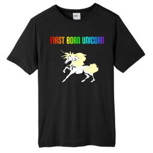 First Born Unicorn Tall Fusion ChromaSoft Performance T-Shirt