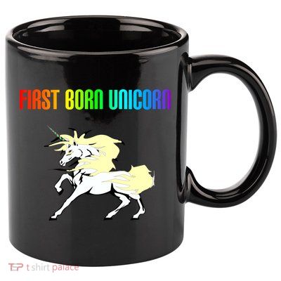 First Born Unicorn 11oz C Handle Ceramic Mug