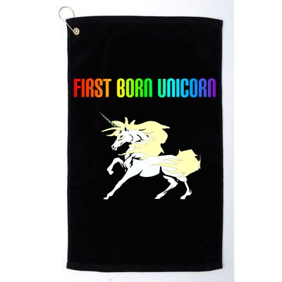 First Born Unicorn Golf Towel