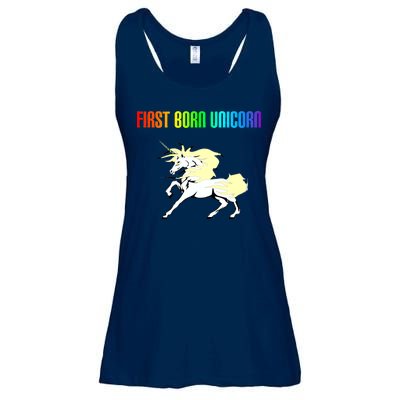 First Born Unicorn Ladies Essential Flowy Tank