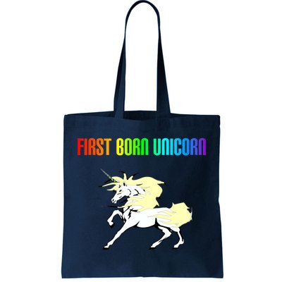 First Born Unicorn Tote Bag