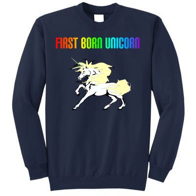 First Born Unicorn Tall Sweatshirt