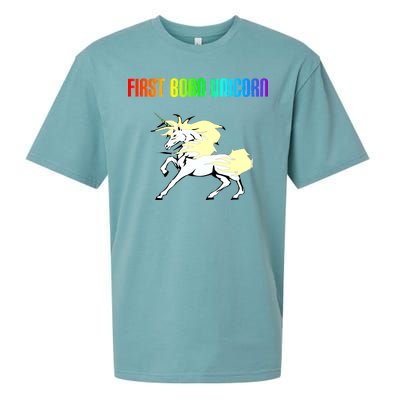 First Born Unicorn Sueded Cloud Jersey T-Shirt