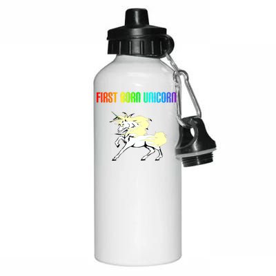 First Born Unicorn Aluminum Water Bottle