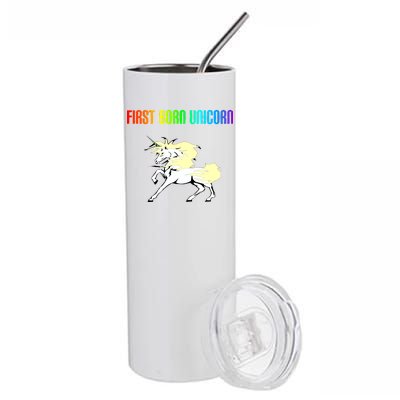 First Born Unicorn Stainless Steel Tumbler