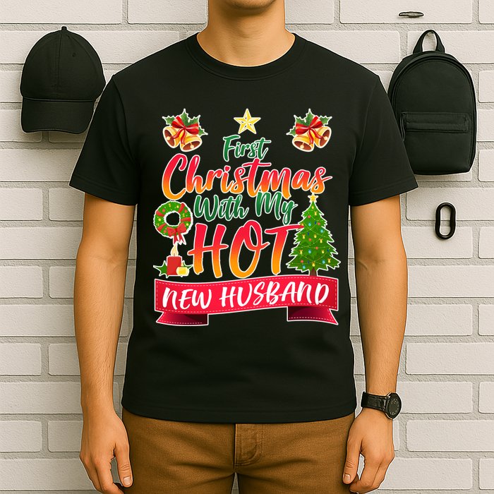 First Christmas With Hot New Husband T-Shirt