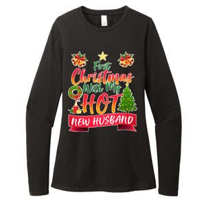 First Christmas With Hot New Husband Womens CVC Long Sleeve Shirt